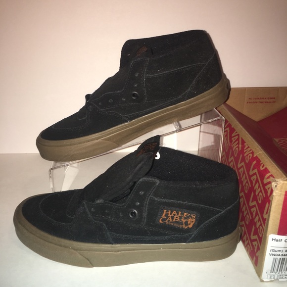 Vans Shoes Vans Half Cab Gum Black Shoes New Poshmark